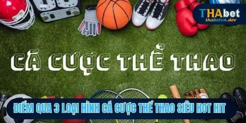 Điểm qua 3 loại hình cá cược thể thao siêu hot hit
